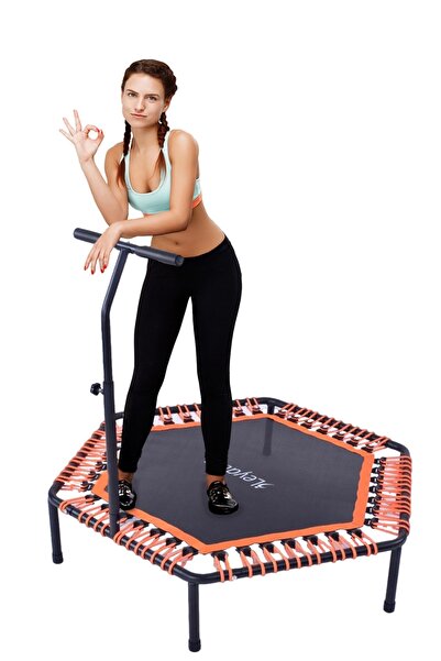 Leyaton Profesyonel 135 Cm Delux Tutmalı Step Trampolin Çocuk/Yetişkine Uygun