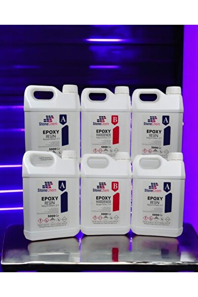 stonechem Ultra Şeffaf Epoksi Reçine 30 Kg Hobi,ahşap,tepsi,magnet Yapımı Içi...