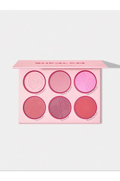 SHEGLAM Floral Flush Blush Palette, Blushing Bouquet