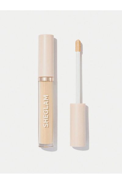 SHEGLAM كريم إخفاء العيوب Like Magic 12Hr Full Coverage Concealer، بلون كريمي زبدي