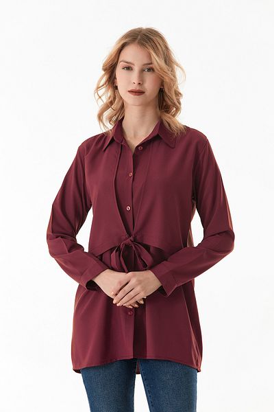 Fulla Moda Cămașă cu nasturi în față
