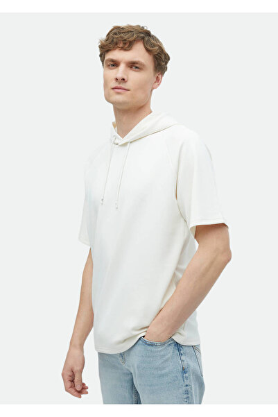 Ramsey Φούτερ εκρού με κουκούλα