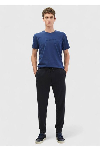 Ramsey Μπλουζάκι Saks Printed Crew Neck 100% βαμβακερό