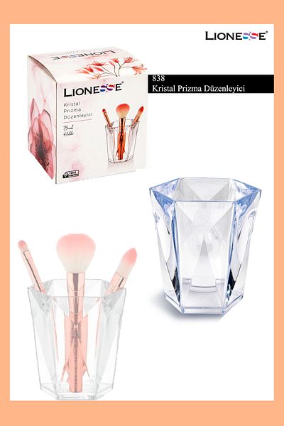 Lionesse Prism Patterned Crystal Organizer - 838