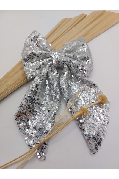 AsRa Accessories payetli fiyonk yetişkin toka