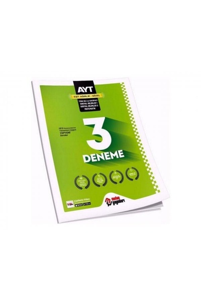 Metin Yayınları Eşit Ağırlık-sözel Deneme Ayt 3lü