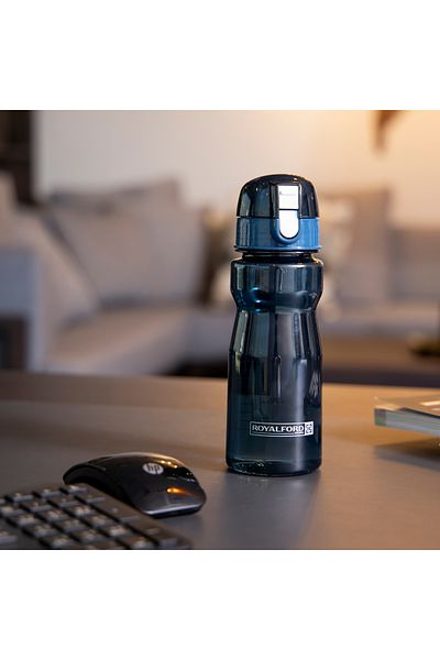 ROYALFORD زجاجة ماء مع علامة الحجم