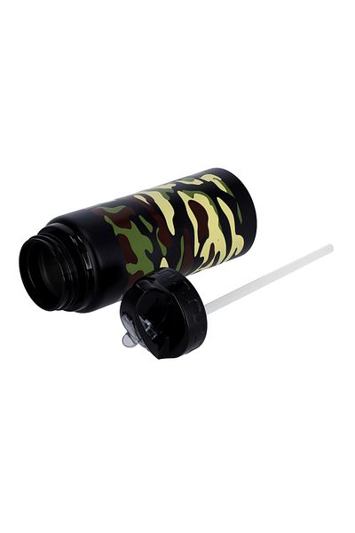 ROYALFORD RF9361BK 600ml Stainless Steel Sports Water Bottle