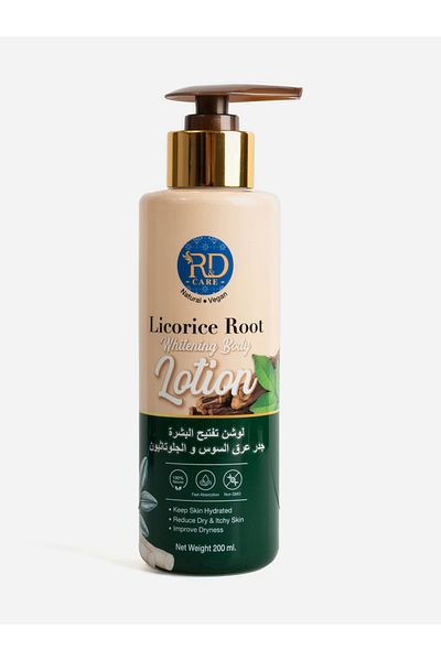 R&D CARE Licorice Root Whitening Body Lotion, 200ml