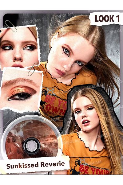 SHEGLAM Vinyl Pop Color Palette, Sunkissed Reverie