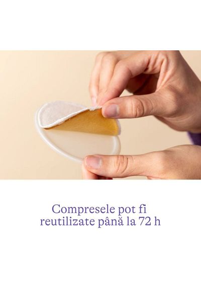 Lansinoh Compresa Soothies Lansinoh pentru calmare si protejare mameloane crapate, 2 buc