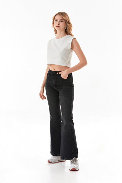 Fulla Moda Basic Ribbed Sleeveless T-Shirt