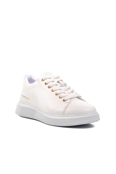 Hammer Jack Jukov 102 22095 Λευκό Γνήσιο Δερμάτινο Ανδρικό Sneaker
