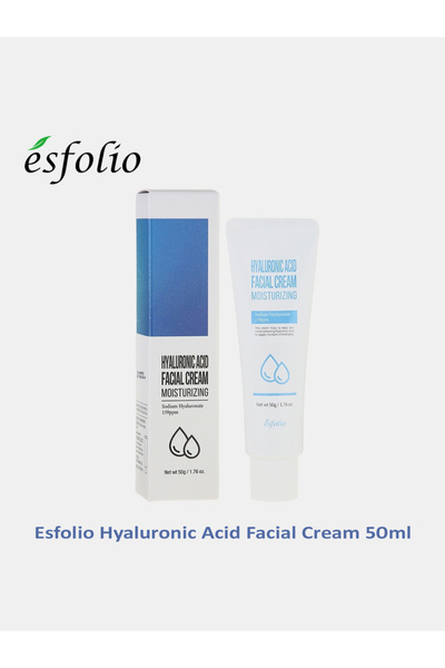 Esfolio كريم الوجه بحمض الهيالورونيك، 50 مل