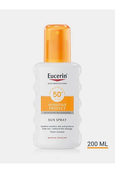 Eucerin Sensitive Protect Sun Spray Spf50, 200ml