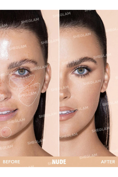 SHEGLAM كونسيلر لتعزيز البشرة، لون بني فاتح