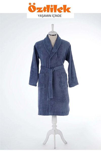 Özdilek Indigo (Mărimea XXL) Özdiyel Halat de baie unic Şalyaka