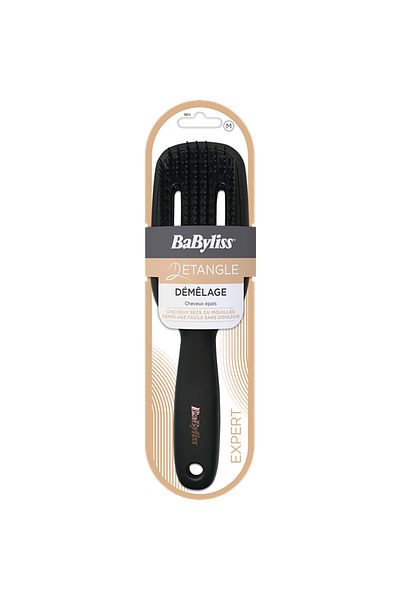 BABYLİSS Babyliss Detangle Thick Hair Hair Brush - Soft Bristle To Reduce Hair Breakage, Unisex
