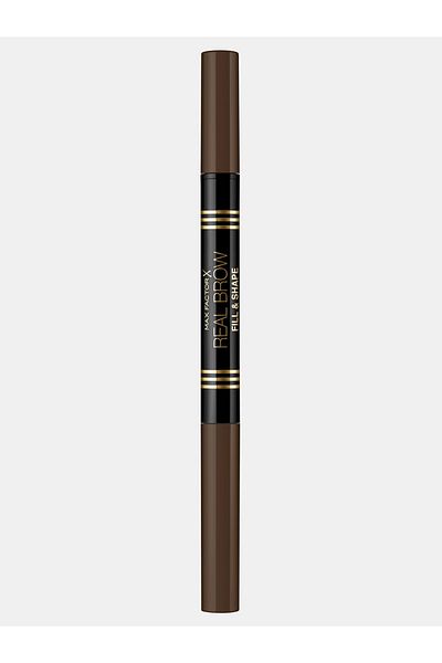 Max Factor Real Brow Fill and Shape Eye Brow Pencil - 03 Medium Brown, 0.66 ml