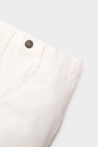 DeFacto New Season Baby Boy Basic Plain White Jean Trousers