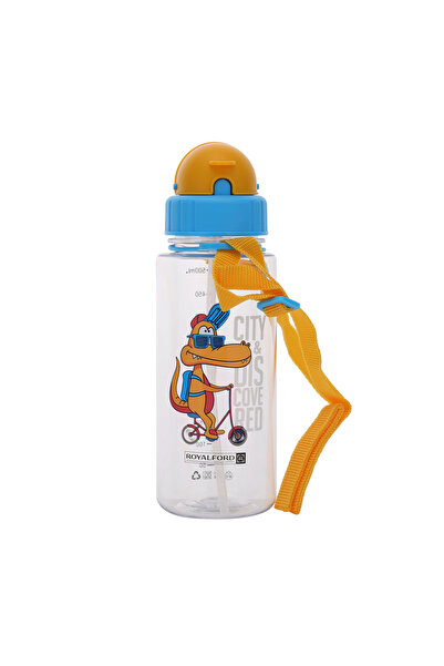 ROYALFORD 500ml Water Bottle, BPA-Free Kids Plastic Bottle, RF11112 Assorted