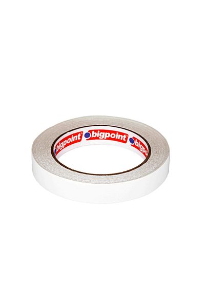 Bigpoint |   Double-Sided Hotmelt Tape, 19 mm X 25 M, Ideal for All Surfaces
