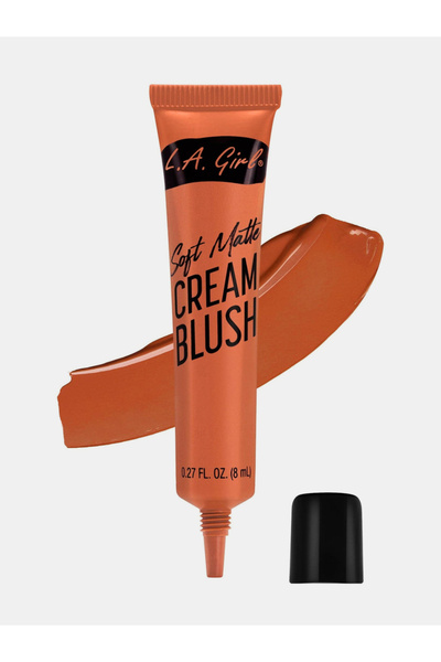 LA Girl أحمر خدود كريمي ناعم غير لامع، GBL443 Blissful