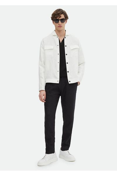 Ramsey Ecru Shirt Jacket