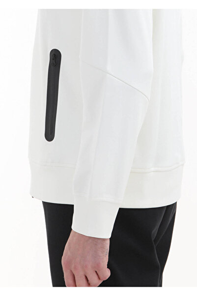 Ramsey Φούτερ εκρού με λαιμόκοψη