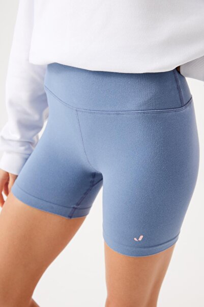 Jerf Aura 7cm Modal Kısa Şort Mavi