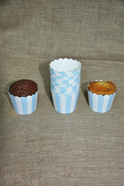 Larenya Cupcake Kalıbı & Kek Kapsülü & Doğum Günü Partisi & Muffin Kek Kalıbı & 25'li Kek Kalıbı
