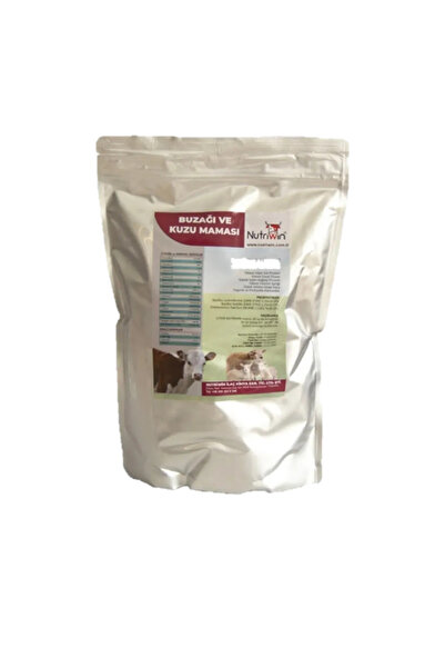 NUTRİWİN KUZU BUZAĞI MAMASI 1 Kg / Kuzu ve Buzağı Gelişim Destekleyici Premiks
