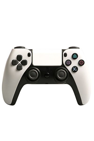 FlashHawk Universal Bluetooth Wireless Game Controller for PS4/PC/Steam with Gyroscope and Dual Vibration