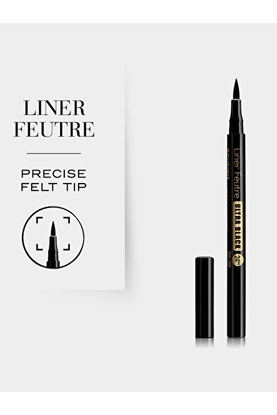 Bourjois محدد العيون السائل لاينر فيتر - 41 أسود فائق، 0.8 مل