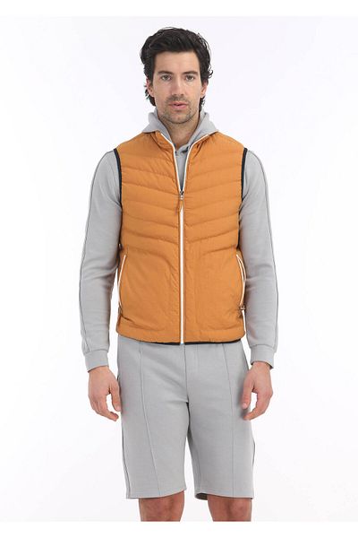 Ramsey Vestă sport țesută portocalie - confortabilă și elegantă