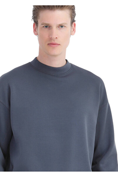 Ramsey Γκρι φούτερ με λαιμόκοψη