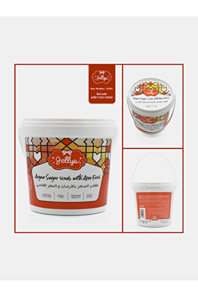 JELLYS مقشر السكر بالأرغان والعكر الفاسي، 600 جرام