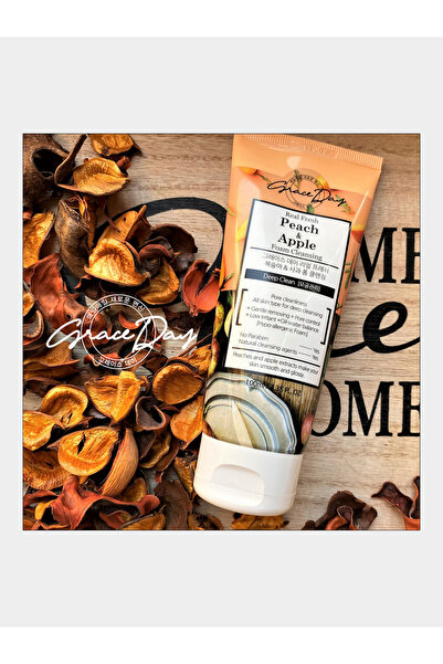 Grace Day منظف رغوي بخلاصة الخوخ والتفاح من ريل فريش، 100 مل