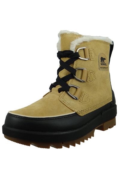 Sorel Damen Elegante Stiefelette Torino II WP 1886261 Gelb 373 Curry Leder