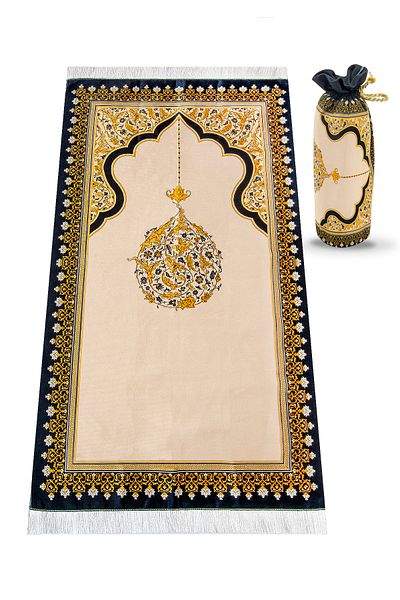 ihvanonline Ipk06 Model Carrying Bag - Silk Texture and Prayer Rug