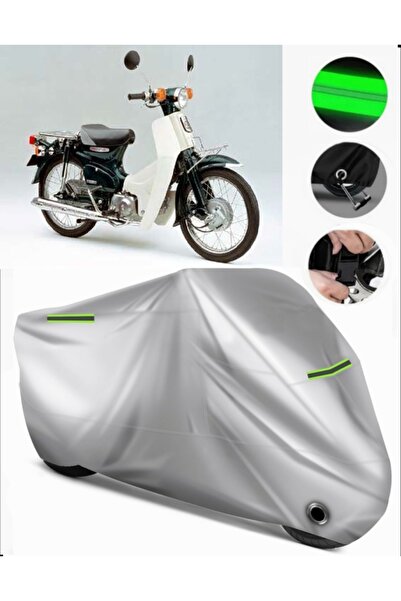 MotoEN Honda C90 Super Cub Compatible Motorcycle Tarpaulin Premium (Lock Comp...