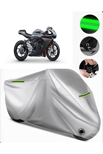 MotoEN غطاء دراجة نارية MV Agusta Superveloce 800 متوافق مع القماش المشمع الم...