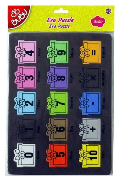 Bubu Puzzle Gift Box - Eva Turkey System with Numbers