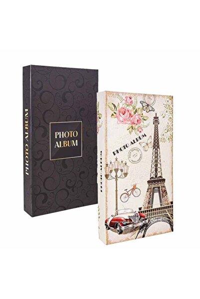 best hediye ألبوم صور 600 مقاس 10 × 15 (باريس وغلاف قديم) 2 × 300