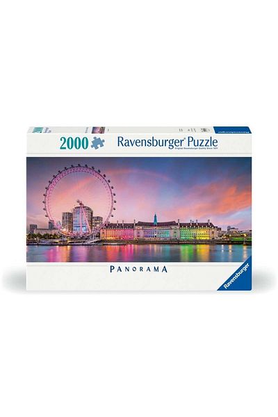 RAVENSBURGER - Colorful London panorama puzzle 2000 pieces