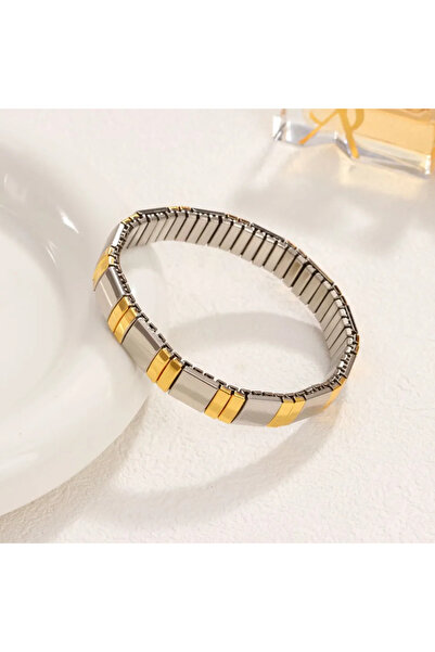 Choice أ لوي | سوار مرن من الفولاذ التيتانيوم للنساء. على شكل قلب. قطعة واحدة...