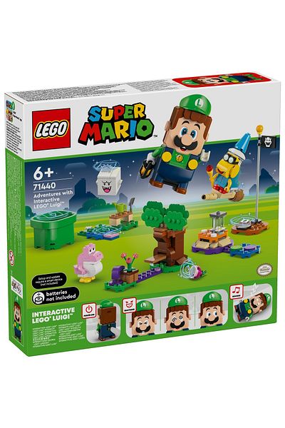 LEGO Set LEGO Super Mario - Aventuri cu LEGO Luigi™ interactiv (71440)