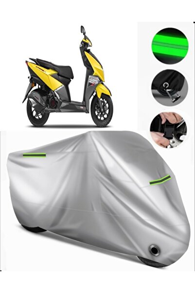 MotoEN TVS Ntorq 125 حقيبة خلفية متوافقة مع القماش المشمع الممتاز للدراجات ال...
