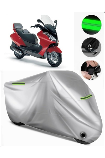 MotoEN حقيبة Aprilia Atlantic 200 الخلفية المتوافقة مع القماش المشمع للدراجات...