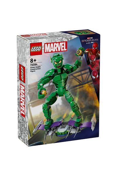 LEGO Set LEGO Marvel Super Heroes - Figurina de constructie Green Goblin (76284)
